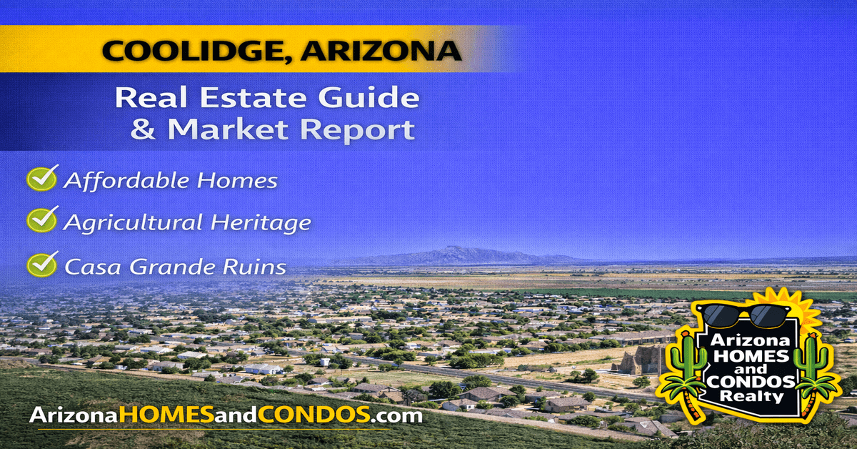 Coolidge AZ market report, October 2026: Coolidge Arizona real estate prices for Coolidge homes for sale