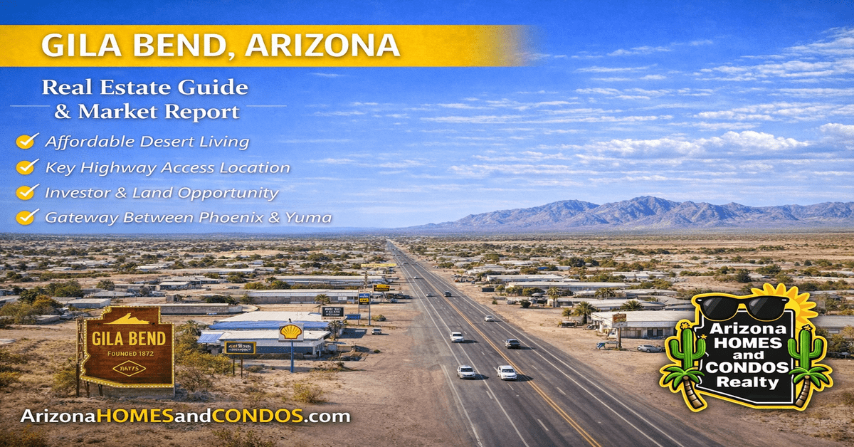 Gila Bend Arizona real estate: homes in Gila Bend, Arizona