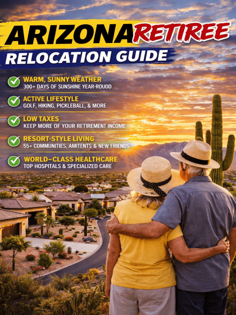 https://arizonahomesandcondos.com/arizona-retiree-relocation-guide/ Retiring in Arizona is not just about finding a home, new build, or condo… it is about understanding long-term lifestyle, healthcare access, taxes, and which areas truly fit your goals. Homes, new construction, condos, townhomes, and 55+ communities all operate differently across Arizona, and timing, location, and strategy can directly impact your retirement experience. Hire a DEDICATED FULL-TIME Arizona real estate agent… because out of area and part-time agents often miss critical relocation factors that can cost you time, money, and the lifestyle you are planning for.