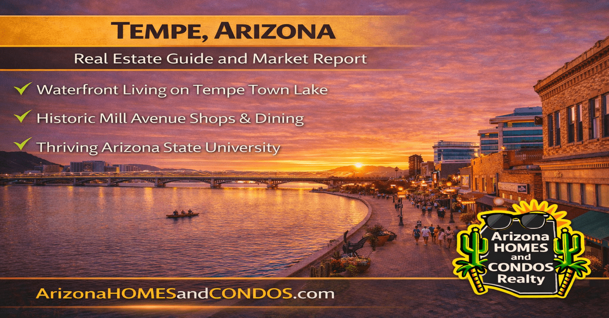 Tempe AZ market report, October 2026: Tempe Arizona real estate prices for Tempe homes for sale and Tempe condos for sale