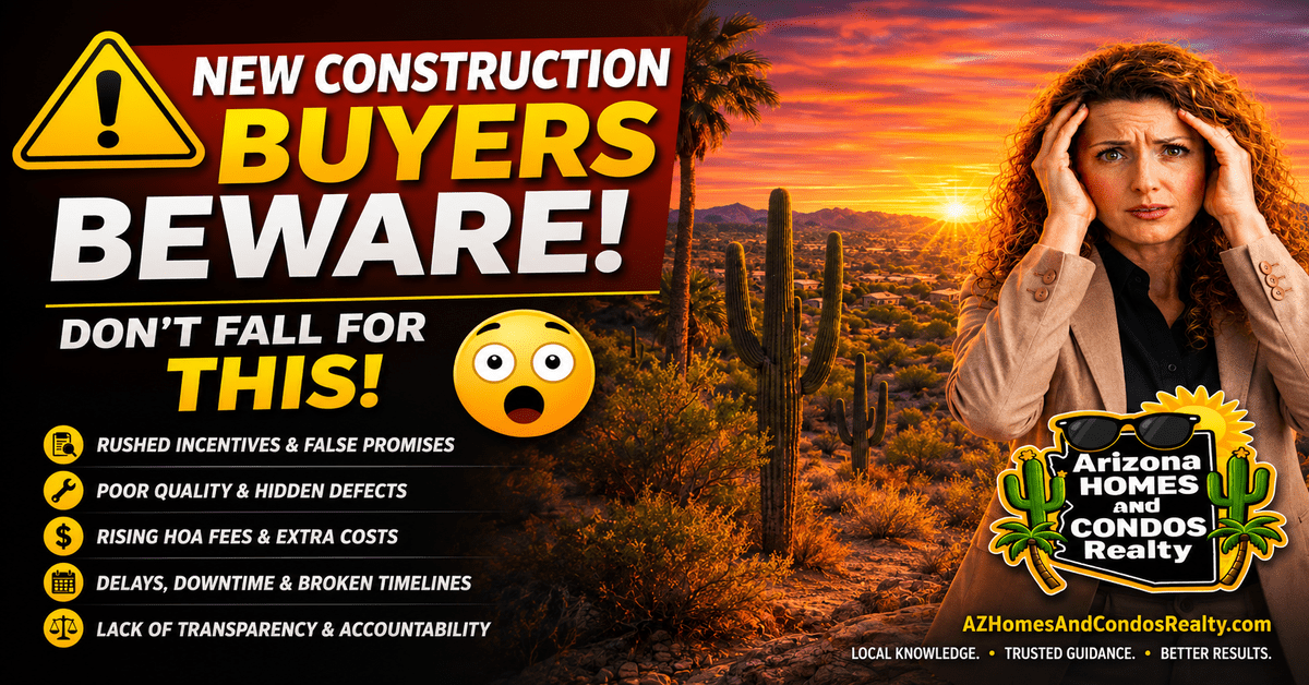 Arizona new construction buyer guide: builder traps, CFD costs and inspections
