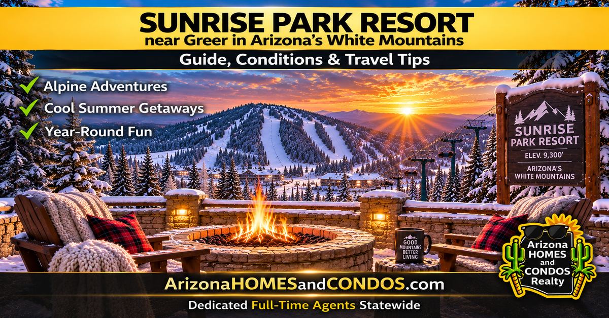 Pinetop Ski and Snowboard visitors ski nearby at Sunrise Park Resort White Mountains